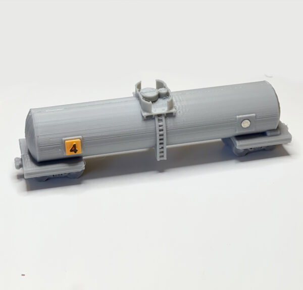 RS0002- Train Tanker Car with detachable bogeys