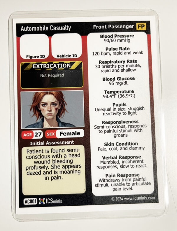 S0007- Automobile Casualty Card Set 1 (32 cards) - Image 3