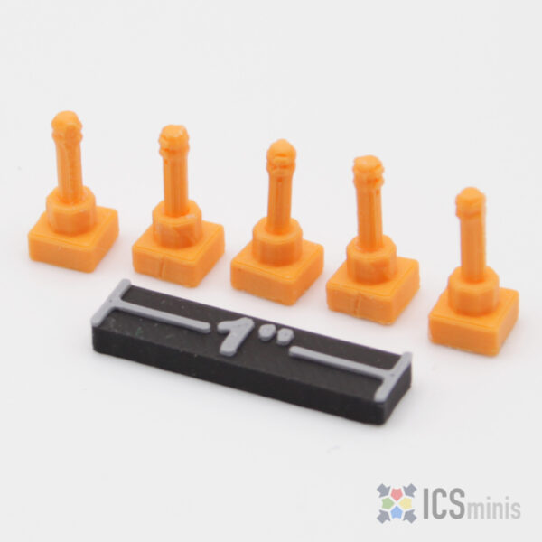 ICS00012 - Deliniators (Set of 5)