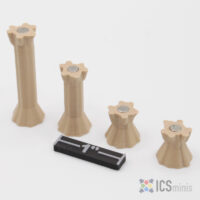 ICS0007 - Magnetic Tree Trunks (Set of 4)