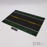 ICS00075 - Highway - Grass Shoulder - One Way Passing - Straight (4x6” Magnet)