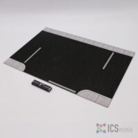 ICS00079 - Road: On-street Parking with Sidewalk, T-Intersection (4" x 6" Magnet)