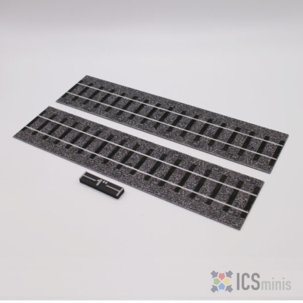 ICS00091 - Train Track Straight x2