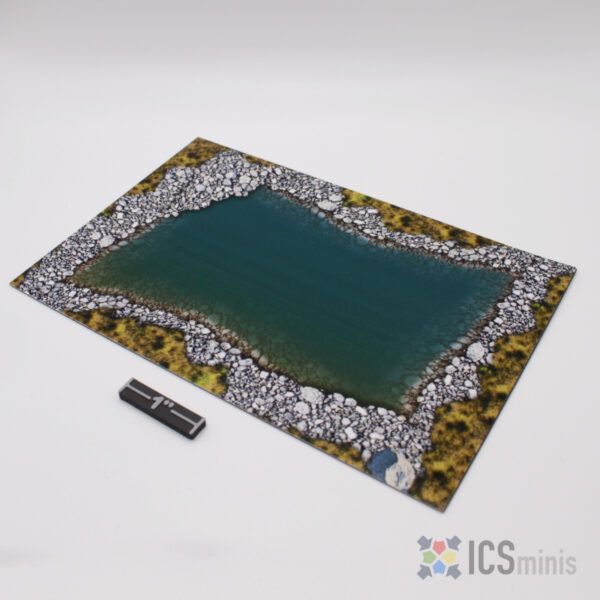 ICS00101 - Small Lake (4” x 6” Magnet)