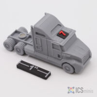 ICS00117 - Semi Truck, Sleeper Cab