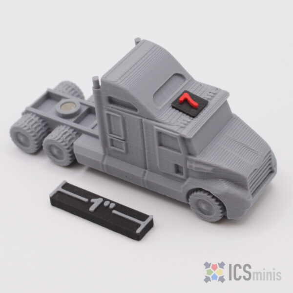 ICS00117 - Semi Truck, Sleeper Cab