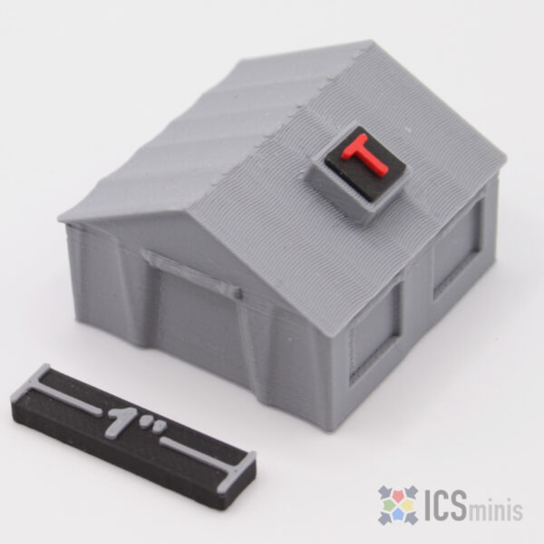 ICS00121 - Temporary Shelter, Canvas 10' x 10'